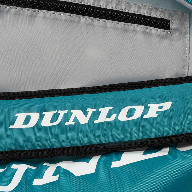 Tenisová taška Dunlop SX-Club 10Rkt teal/black/yellow 5