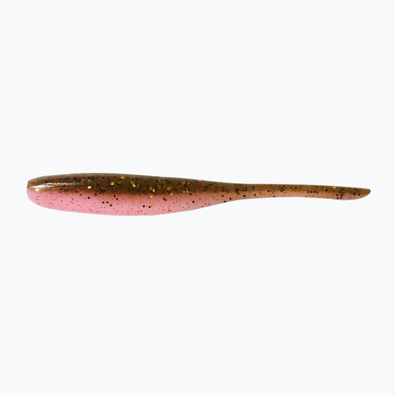 Gumová nástraha Keitech Shad Green Pumpkin Pink Impact 4560262625244