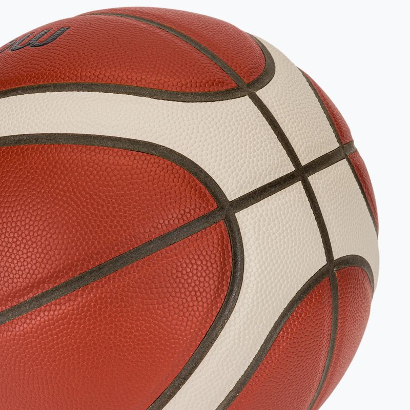 Basketbalový míč Molten B6G4550 FIBA brown velikost 6 4