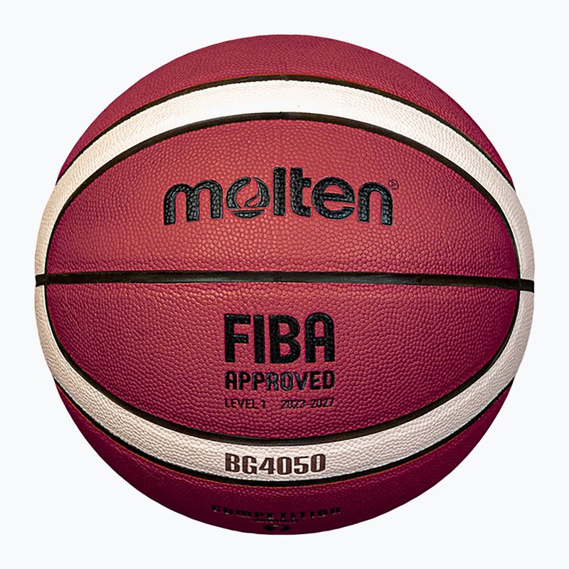 Basketbalový míč Molten B5G4050 FIBA brown velikost  5