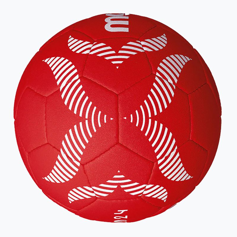 Míč na házenou  Molten H3A5000-S4F IHF OFFICIAL BALL PARIS 2024 red velikost 3 3