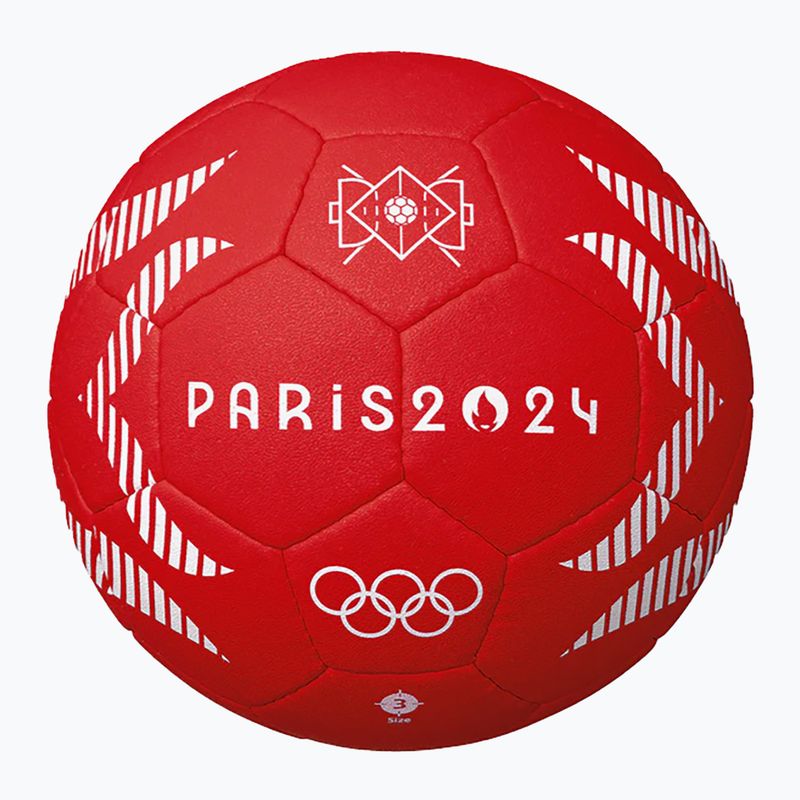 Míč na házenou  Molten H2A5000-S4F IHF OFFICIAL BALL PARIS 2024 red velikost 2