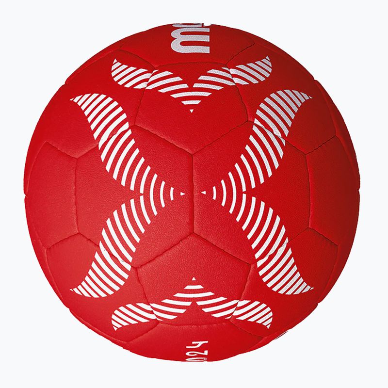 Míč na házenou  Molten H2A5000-S4F IHF OFFICIAL BALL PARIS 2024 red velikost 2 3