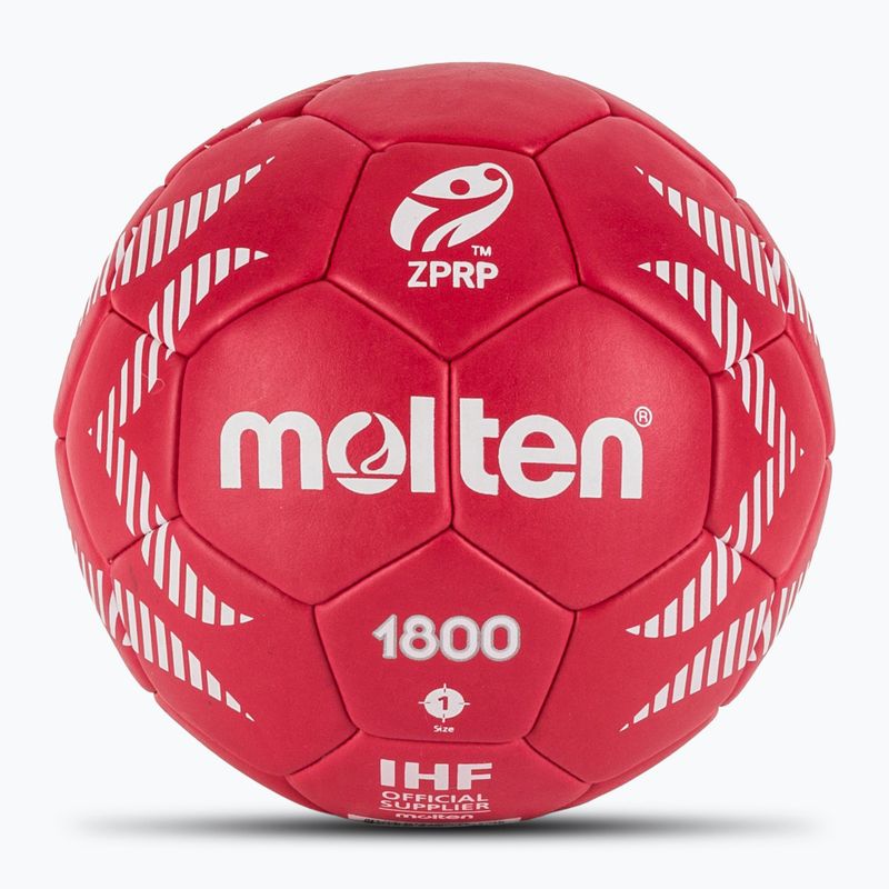 Míč na házenou Molten H1A1800-PL red velikost 1