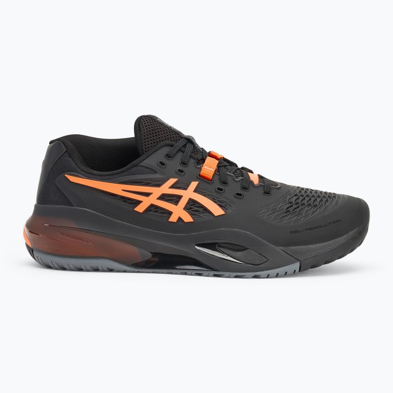 Pánské tenisové boty ASICS Gel-Resolution X black/ shocking orange 2