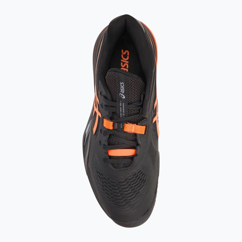 Pánské tenisové boty ASICS Gel-Resolution X black/ shocking orange 5