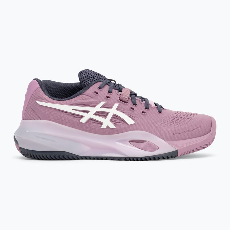 Buty do tenisa damskie ASICS Gel-Resolution X Clay W ube/ white 2