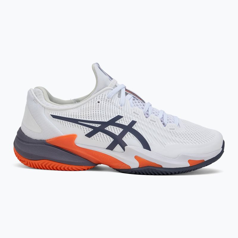 Pánské tenisové boty ASICS Court FF 3 Clay white/greyish purple 2