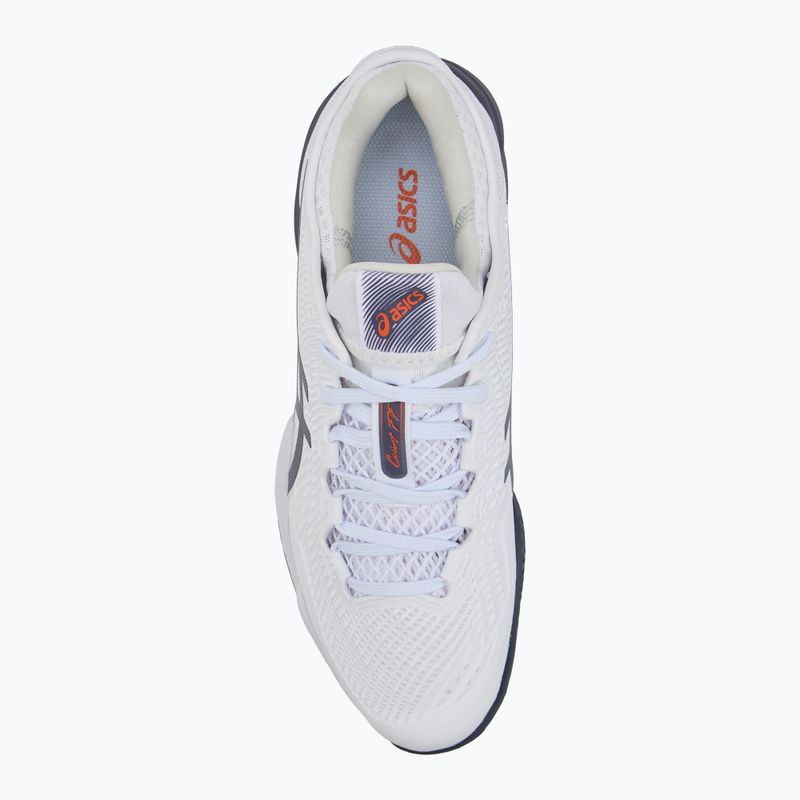 Buty do tenisa męskie ASICS Court FF 3 Clay white/greyish purple 5