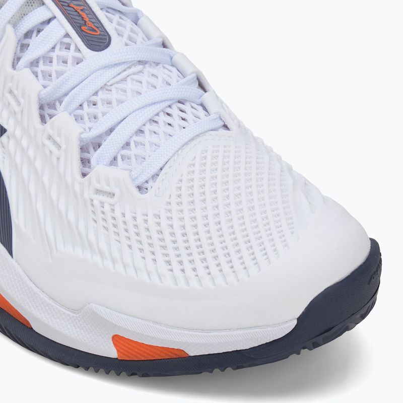 Buty do tenisa męskie ASICS Court FF 3 Clay white/greyish purple 7