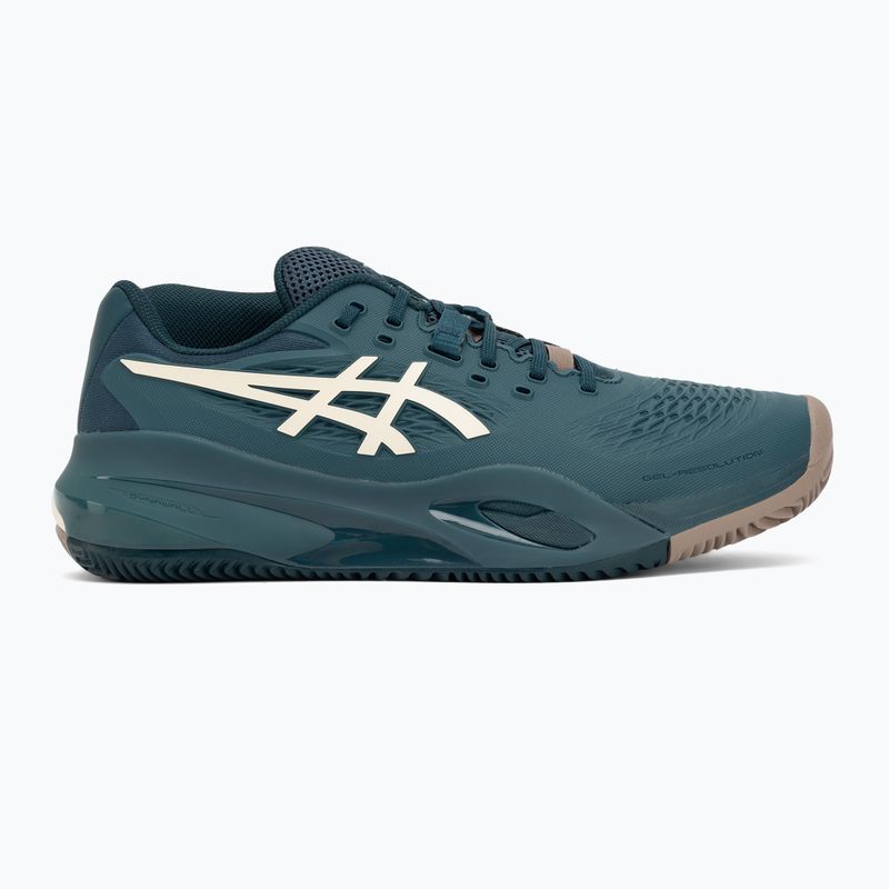Pánské tenisové boty ASICS Gel-Resolution X Clay saxon green/ birch 2