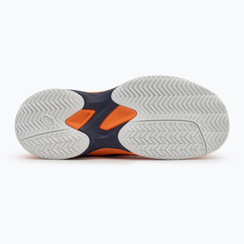 Buty do tenisa dziecięce ASICS Gel-Game 10 GS Clay Jr nova orange/indigo fog 4