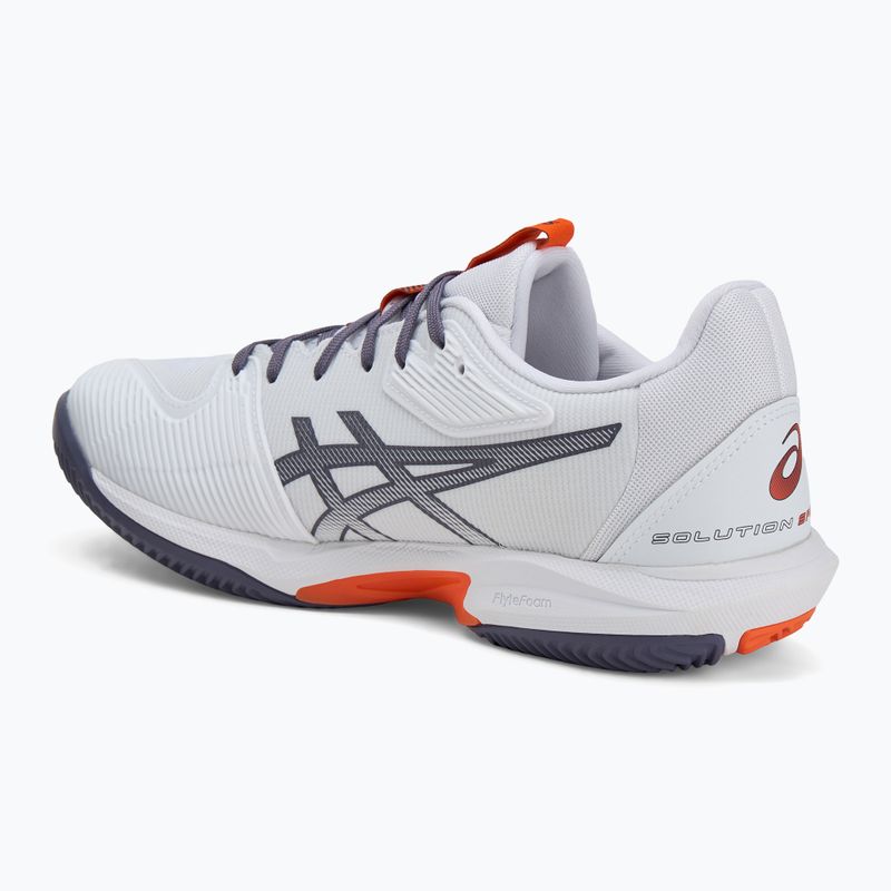 Pánské tenisové boty ASICS Solution Speed FF 3 Clay white/ greyish purple 3