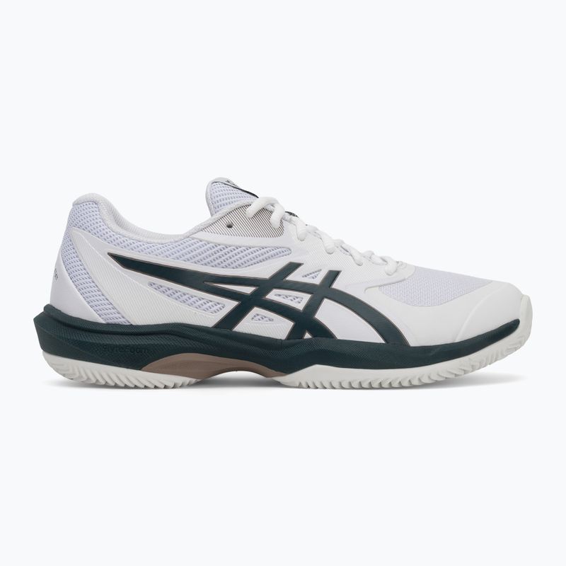Buty do tenisa męskie ASICS Game FF Clay white/ saxon green 2
