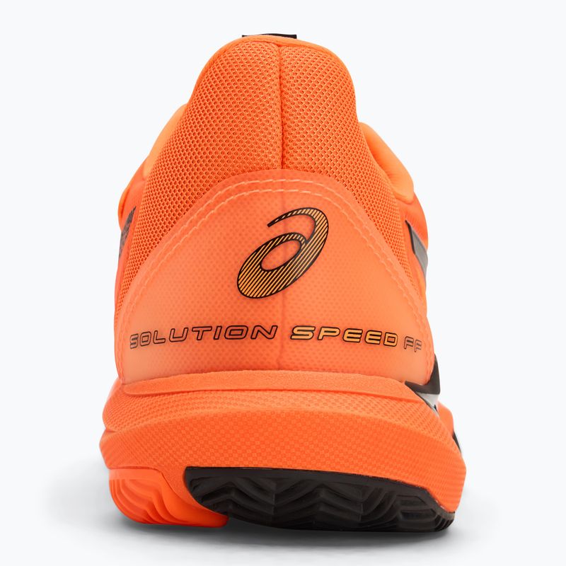 Pánské tenisové boty ASICS Solution Speed FF 3 Clay shocking orange/ black 6