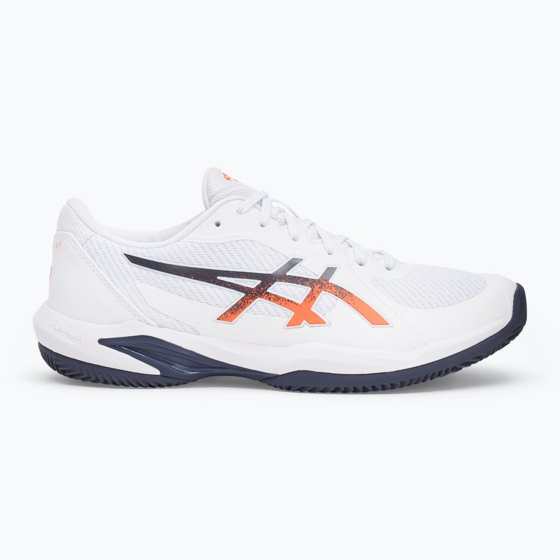 Pánské tenisové boty ASICS Solution Swift FF 2 Clay white/ nova orange 2
