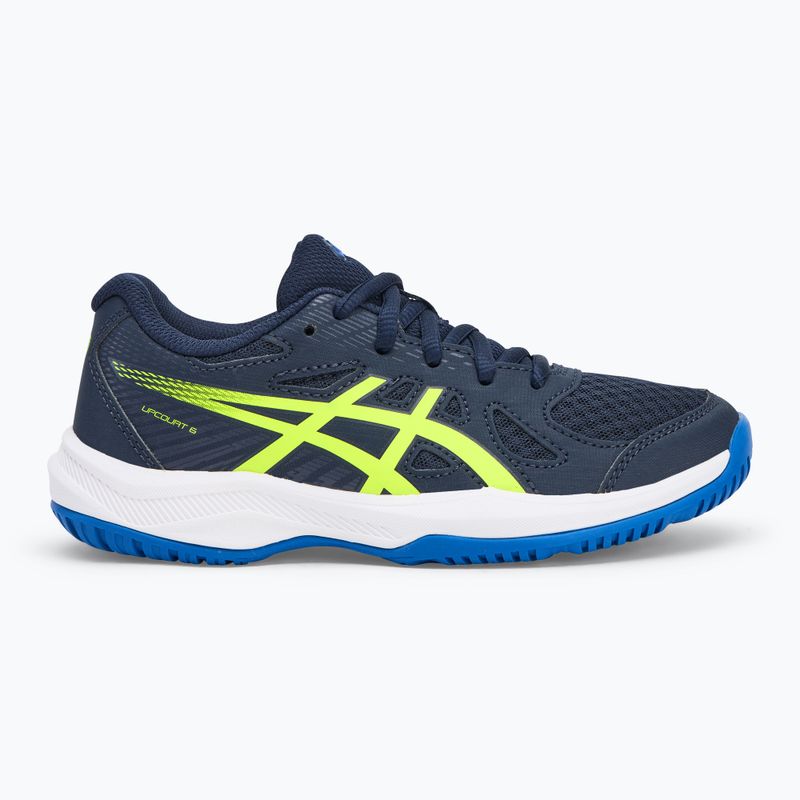 Dětské boty ASICS Upcourt 6 GS midnight/safety yellow 2