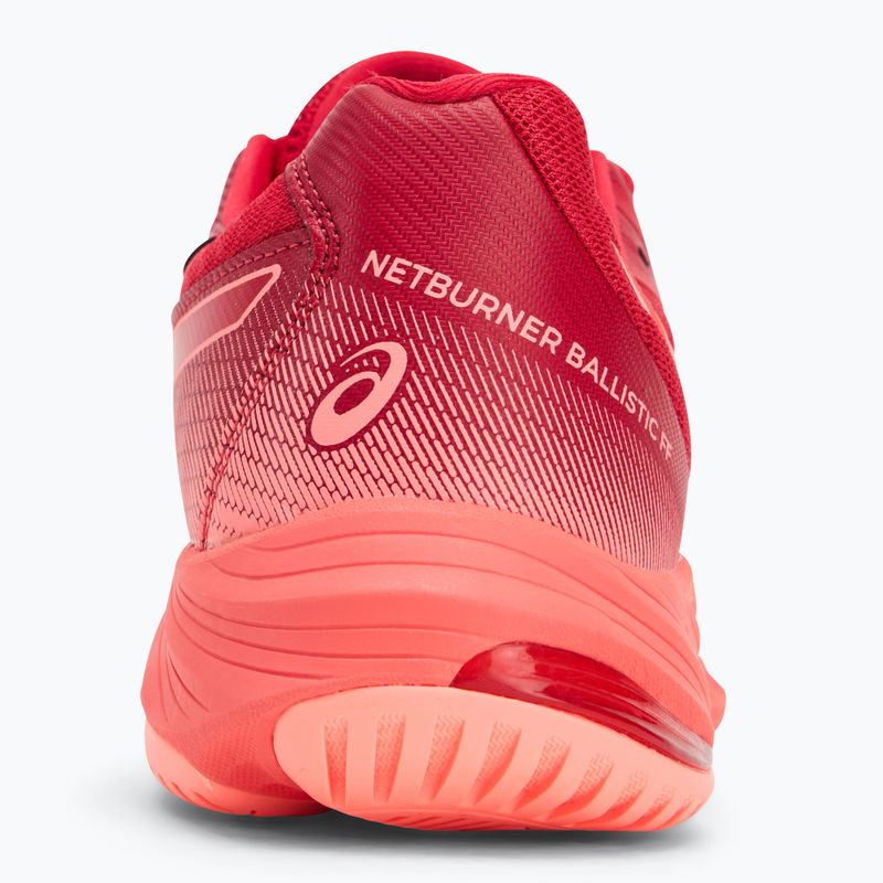 Pánské boty ASICS Netburner Ballistic FF 3 speed red/ sun coral 6