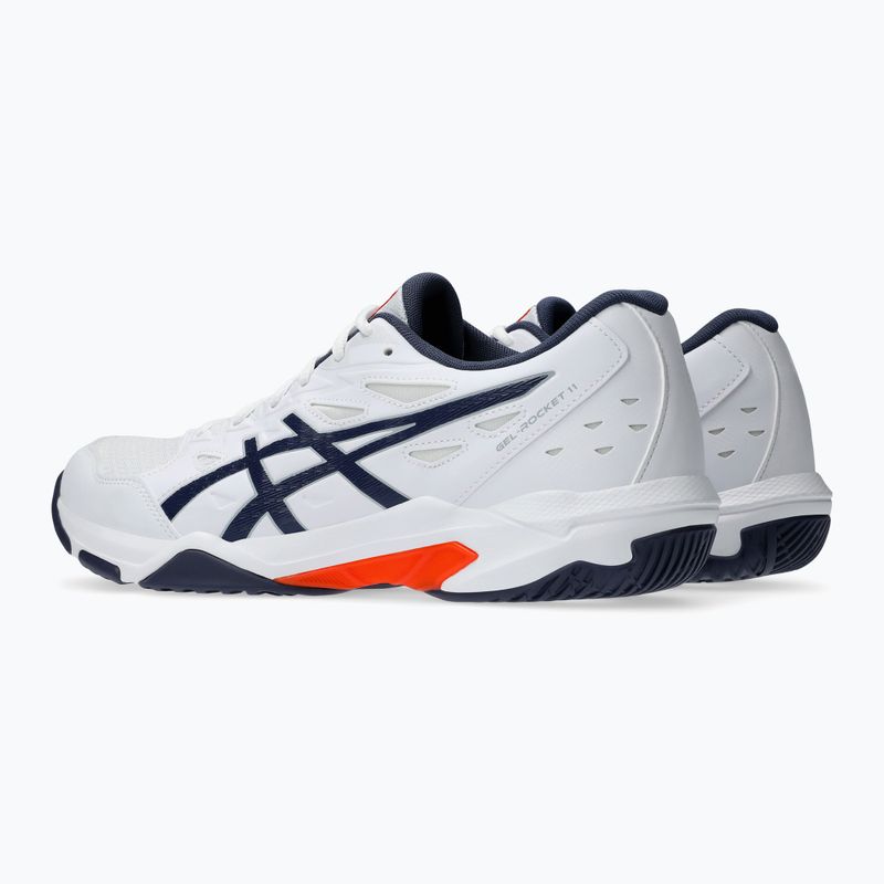 Buty męskie ASICS Gel-Rocket 11 white/indigo fog 11