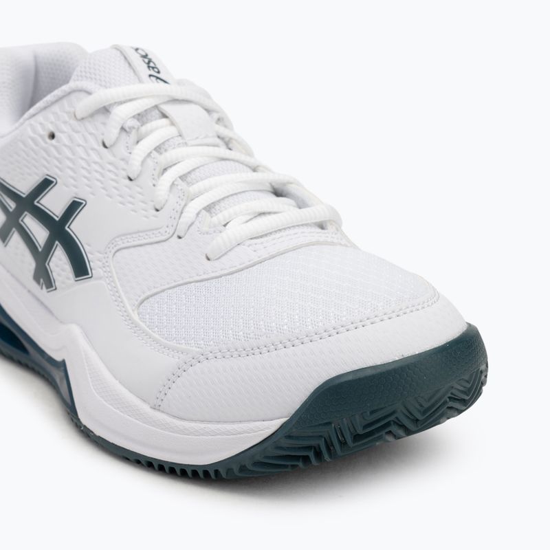 Pánské tenisové boty ASICS Gel-Dedicate 8 Clay white/saxon green 7