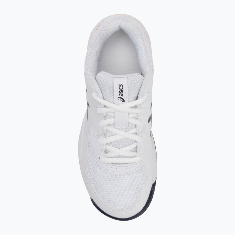 Dětské tenisové boty ASICS Gel-Dedicate 8 GS Jr white/indigo fog 5