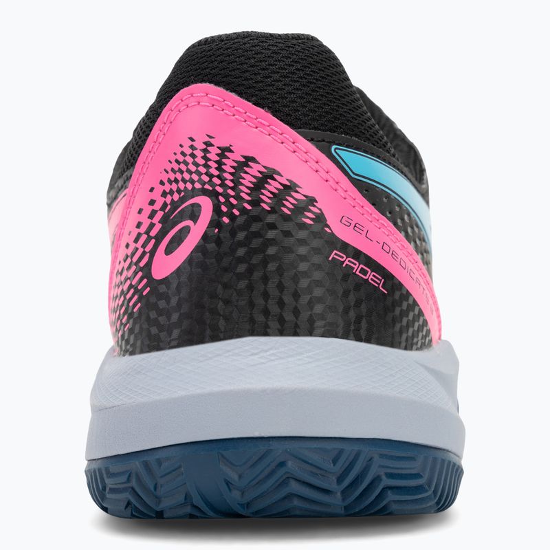 Pánské boty na padel ASICS Gel-Dedicate 8 black/energy aqua 6