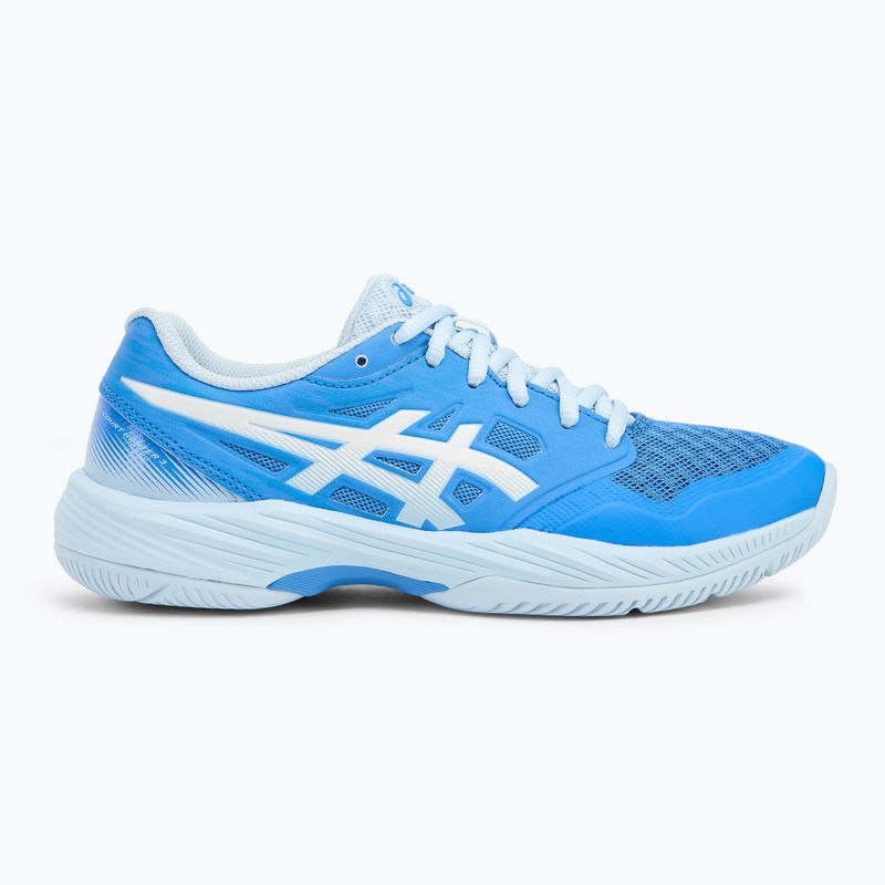 Dámské boty na squash ASICS Gel-Court Hunter 3 blue coast/white 2