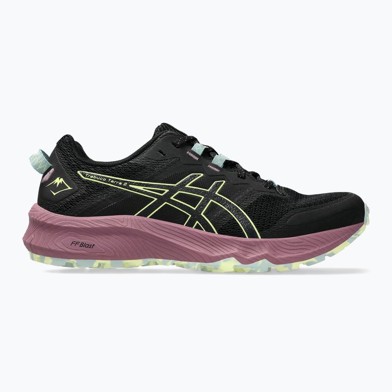Buty do biegania damskie ASICS Trabuco Terra 2 black/huddle yellow 8