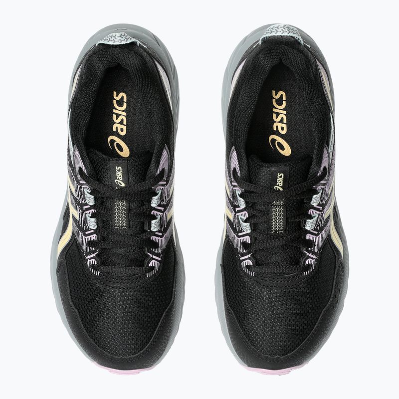 Dětské běžecké boty ASICS Gel-Venture 9 GS black/light orange 12