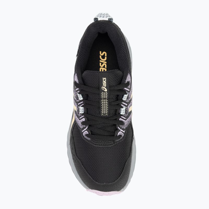 Dětské běžecké boty ASICS Gel-Venture 9 GS black/light orange 5