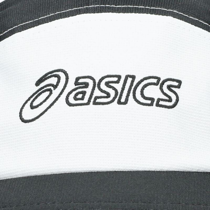 Kšiltovka ASICS 5 Panel performance black/graphite grey/white 3