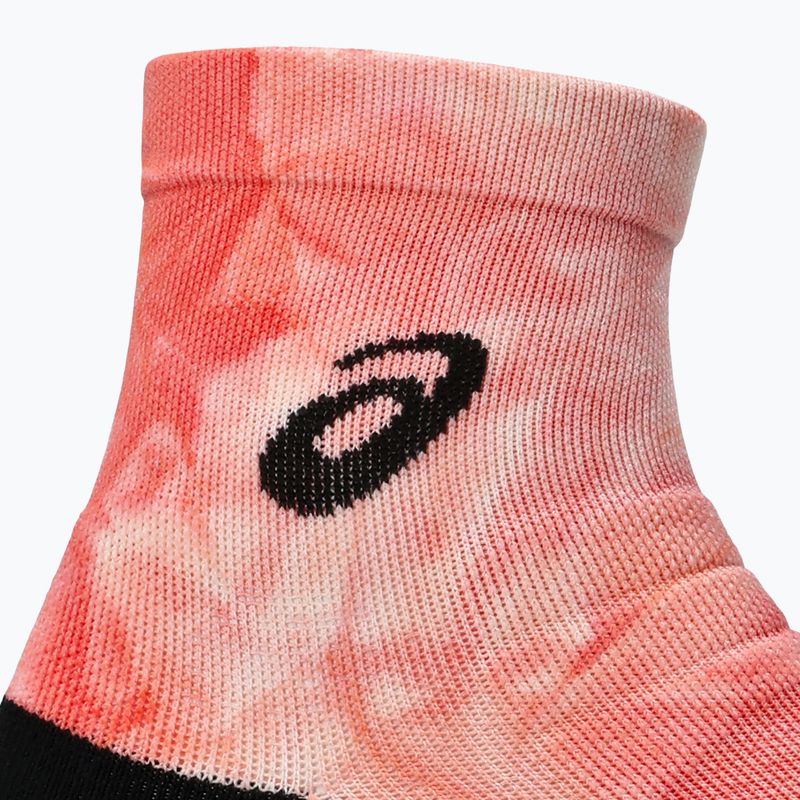 Ponožky ASICS Performance Run Quarter guava 3