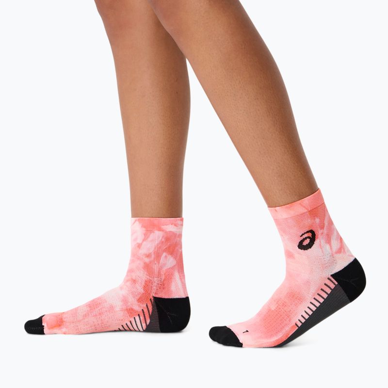 Ponožky ASICS Performance Run Quarter guava 5