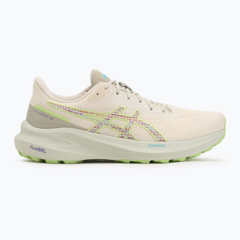 Pánské běžecké boty ASICS GT-1000 13 TR nature bathing/lime green 2