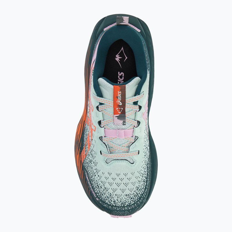 Buty do biegania damskie ASICS Trabuco Max 4 cold moss/nova orange 5