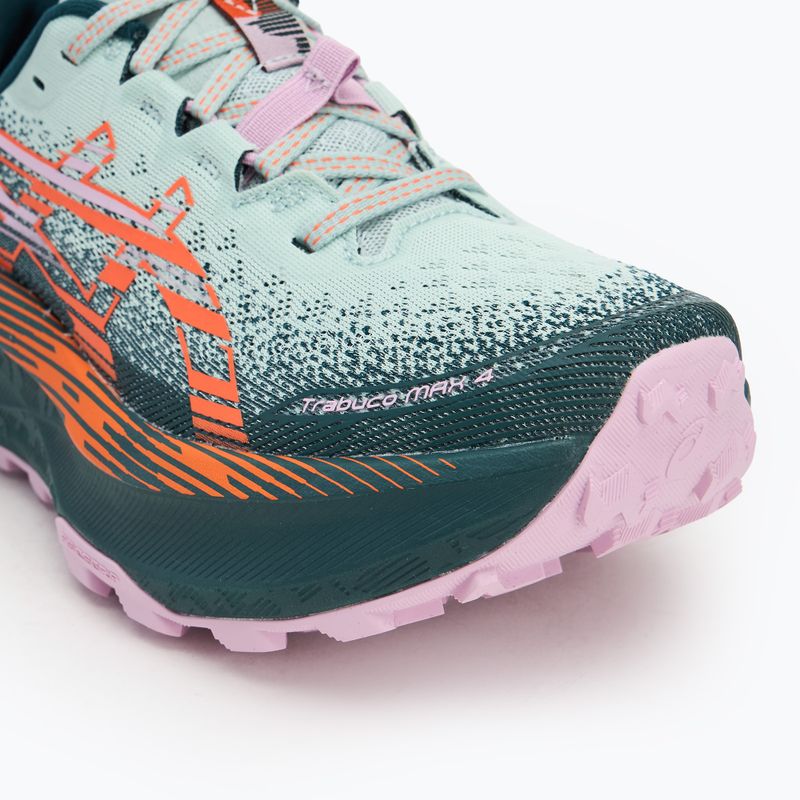 Buty do biegania damskie ASICS Trabuco Max 4 cold moss/nova orange 7