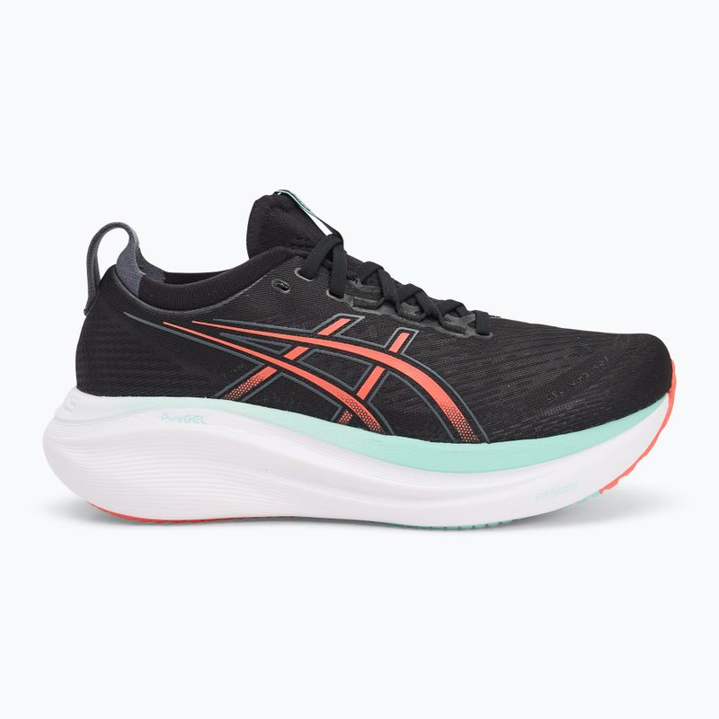 Pánské běžecké boty  ASICS Gel-Nimbus 27 black/coral reef 2