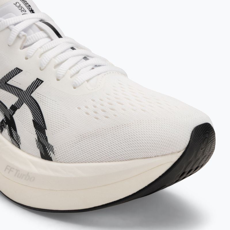 Buty do biegania męskie ASICS Magic Speed 4 safety white/black 7