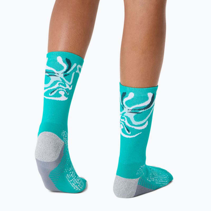 Ponožky ASICS Performance Run Crew wave teal 6