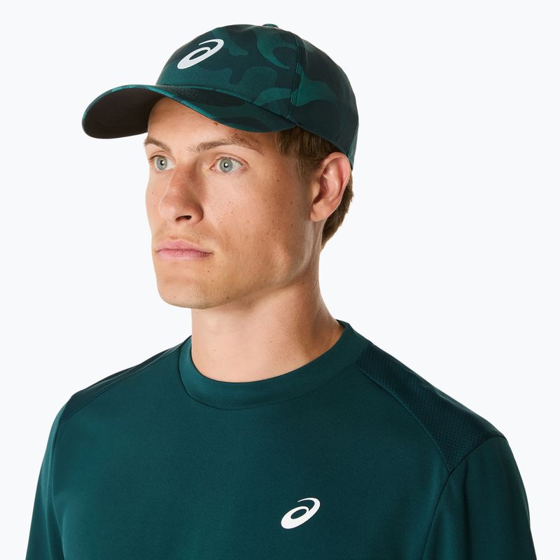 Kšiltovka  ASICS Graphic saxon green 5