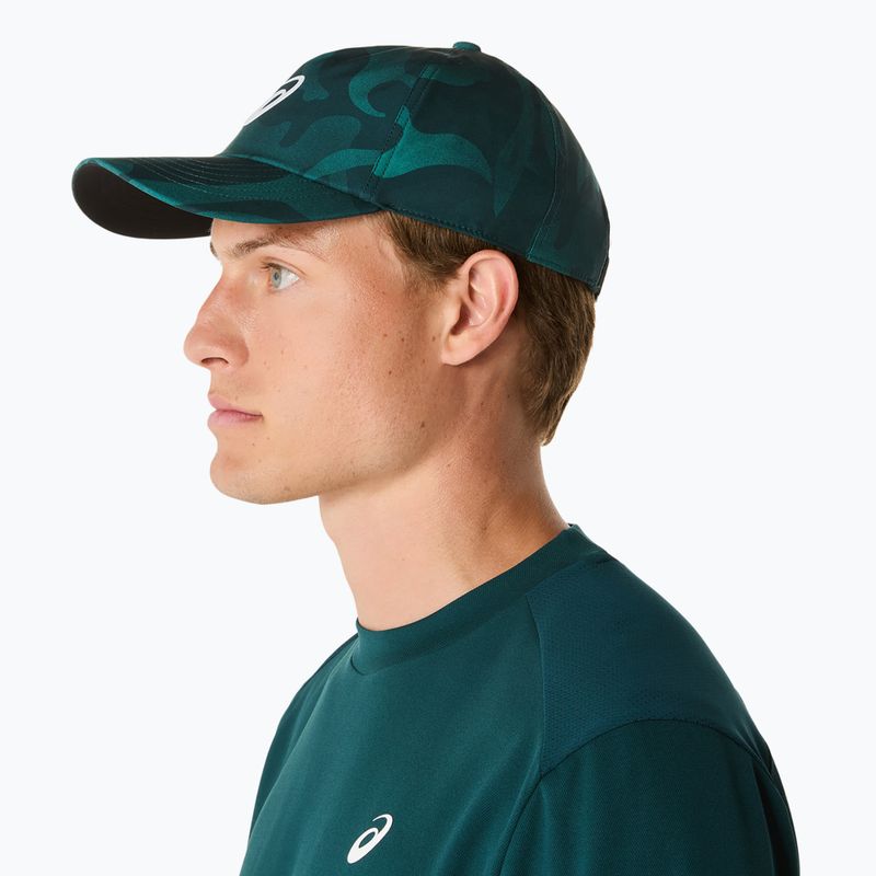 Kšiltovka  ASICS Graphic saxon green 6