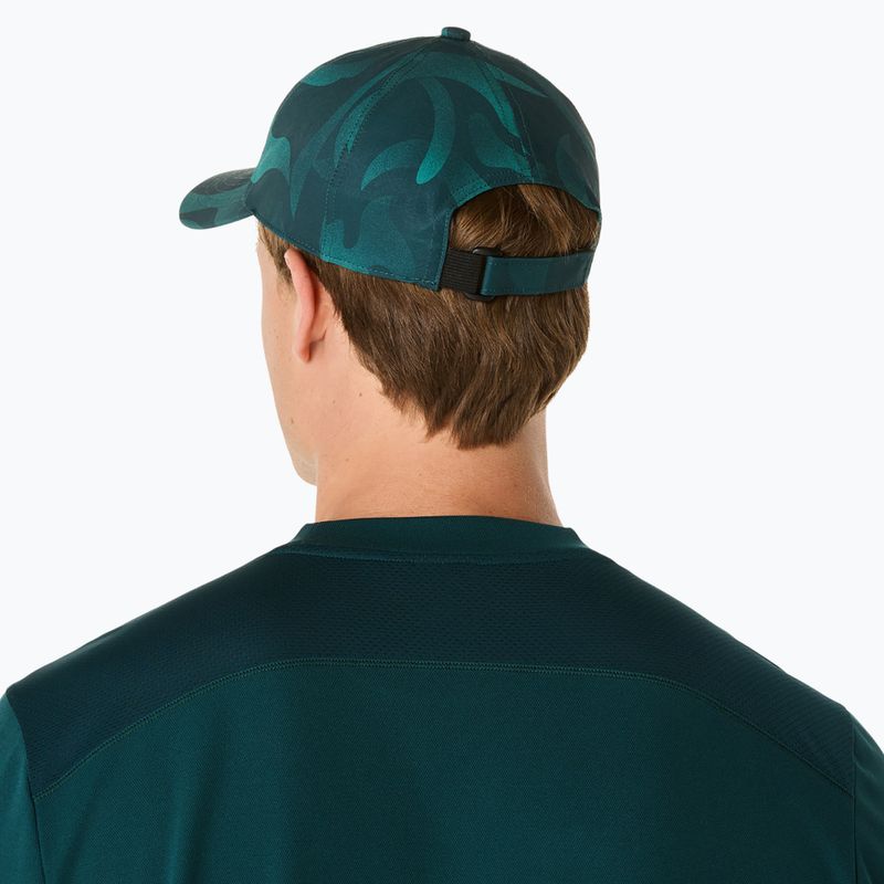 Kšiltovka  ASICS Graphic saxon green 7