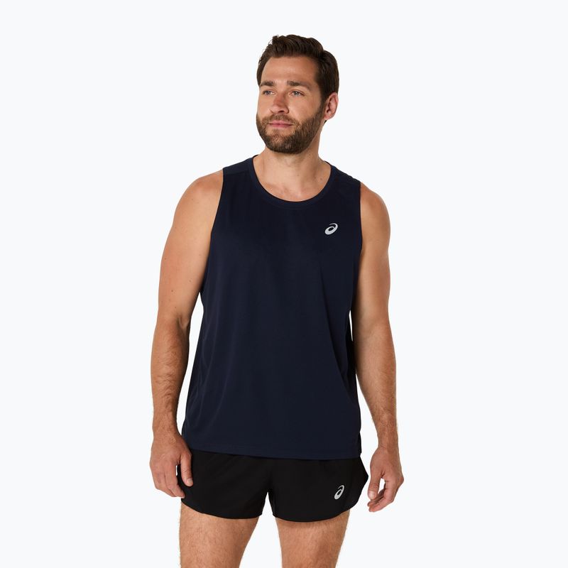 Koszulka do bieganie męska ASICS Core Singlet midnight