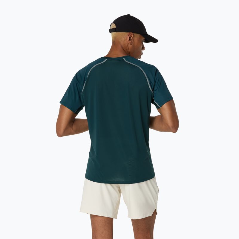 Pánské tenisové tričko ASICS Match Actibreeze Top saxon green 3
