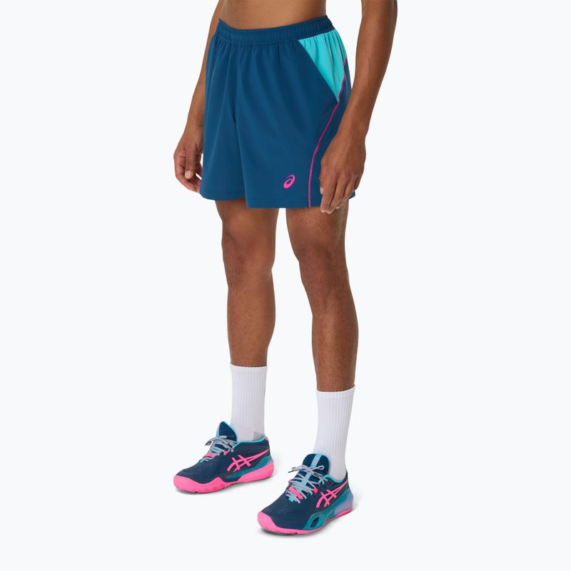 Spodenki tenisowe męskie ASICS Padel Court 7IN mako blue 4