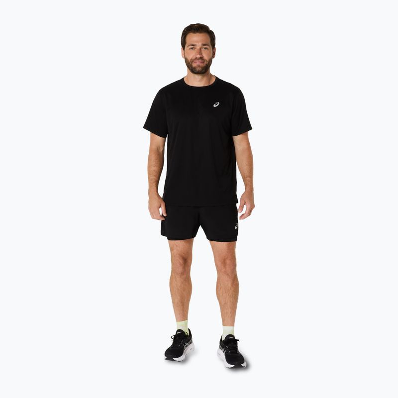 Pánské běžecké kraťasy ASICS Core 2N1 5IN performance black/performance black 2