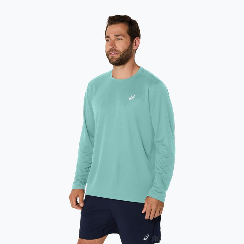 Pánské běžecké tričko LongsleeveASICS Core LS oasis green 4