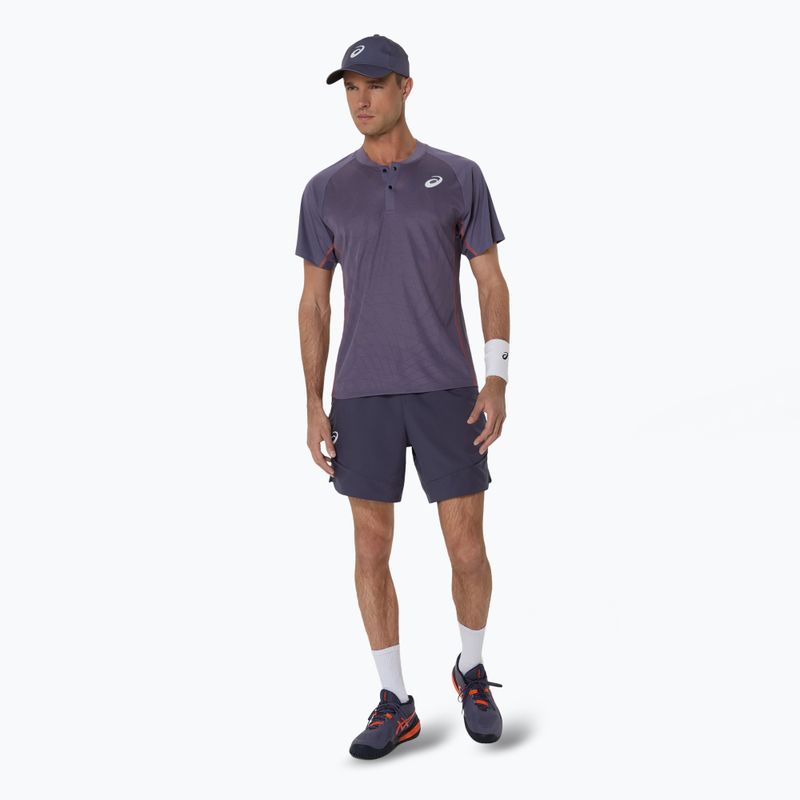 Pánské  polo tričko ASICS Match Actibreeze Polo greyish purple 2