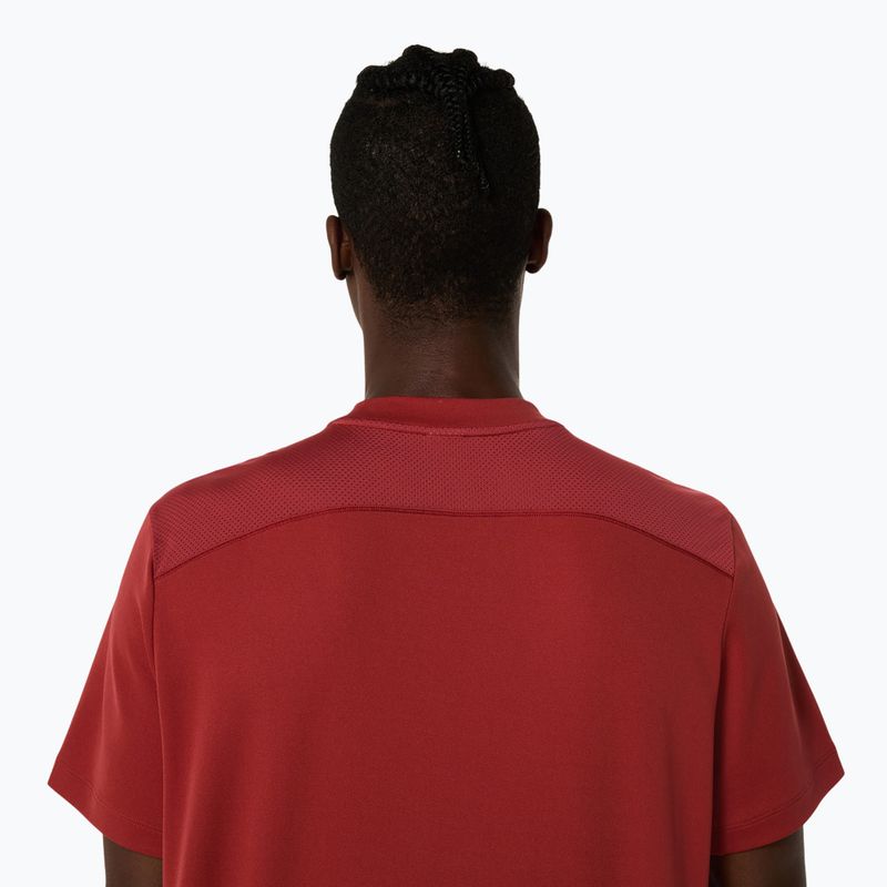 Koszulka tenisowa męska ASICS Court Top burnt red 5