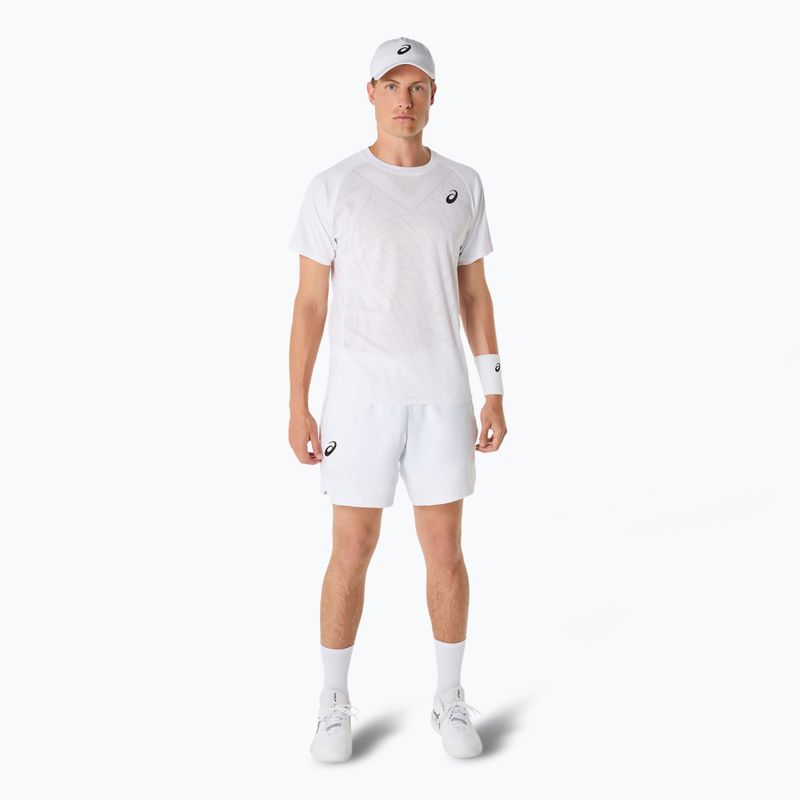 Pánské tenisové tričko ASICS Match Actibreeze Top brilliant white 2